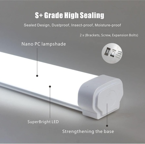 Świetlówka LED Sundertech 115cm [4 szt.] 30W