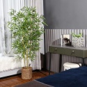 Sztuczne drzewko bambusowe 160 cm - realistyczna dekoracja do domu i biura