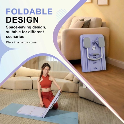 WIELOFUNKCYJNA DESKA DO PILATESU ĆWICZEŃ REFORMER 10w1 ZESTAW TRENINGOWY