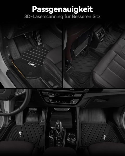 3W dla BMW IX I20 2022-2025 Dywaniki Samochodowe, Wykonane na Zamówienie Maty TPE