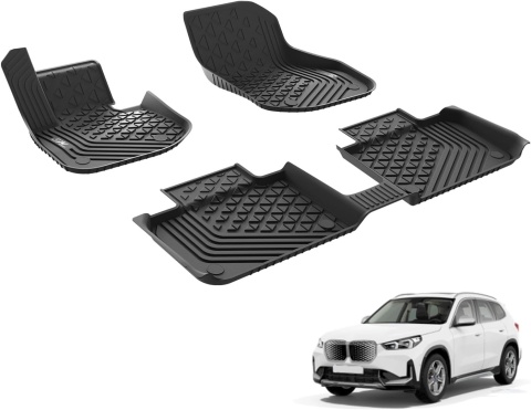 3W dla BMW IX I20 2022-2025 Dywaniki Samochodowe, Wykonane na Zamówienie Maty TPE