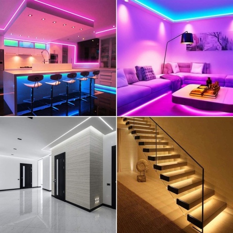 6sztuk listwy aluminiowe LED 1 metr U-profil aluminiowy zestaw