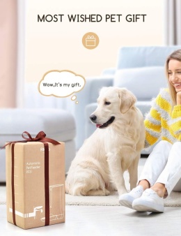 Automat do karmienia faroro nagrywanie głosu dla kotów i psów 7000 ml