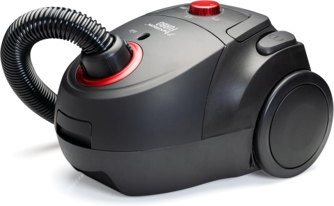 Bestron Odkurzacz z workiem, odkurzacz podłogowy zmywalny HEPA12 i mikrofiltr