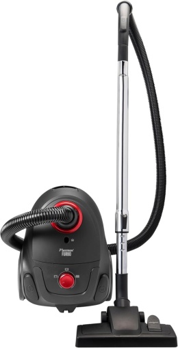 Bestron Odkurzacz z workiem, odkurzacz podłogowy zmywalny HEPA12 i mikrofiltr