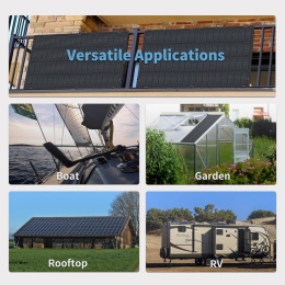 Elastyczny moduł solarny 210 W, monokrystaliczny moduł solarny, moduł fotowoltaiczny,