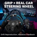 KIEROWNICA DO GIER NITHO DRIVE PRO V200 Z PEDAŁAMI DŹWIGNIĄ ZMIENY BIEGÓW