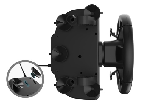 KIEROWNICA DO GIER NITHO DRIVE PRO V200 Z PEDAŁAMI DŹWIGNIĄ ZMIENY BIEGÓW