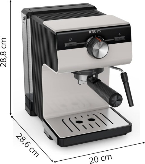 Kolbowy ekspres ciśnieniowy Krups Authentic XP381B10