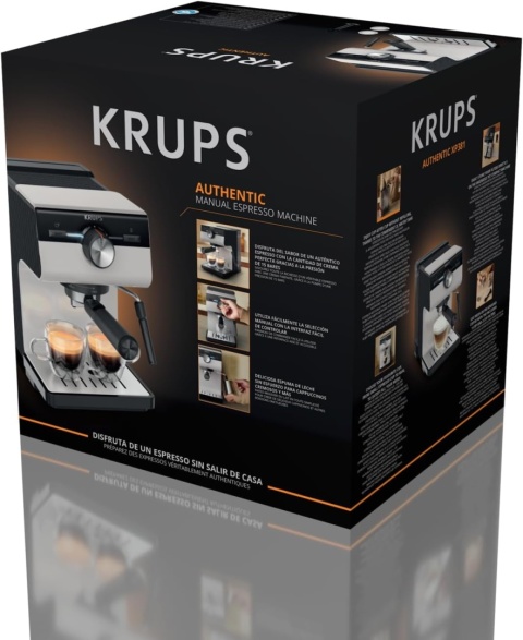 Kolbowy ekspres ciśnieniowy Krups Authentic XP381B10