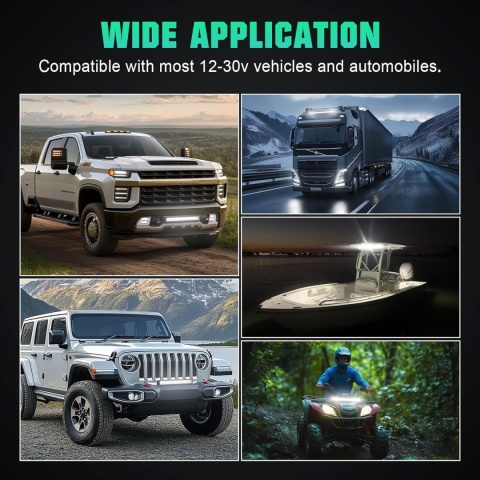 LAMPA ROBOCZA DALEKOSIĘŻNA 53 CM ŁUK 12V 24V BELKA LED BAR OFF ROAD 770W