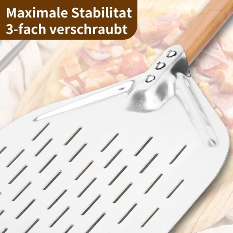 Łopatka do pizzy 40 * 30 cm 12 cali z dużą powierzchnią HOUSLUX
