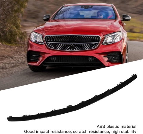 MERCEDES E-KLASA W213 AMG LISTWA ZDERZAKA DOLNA CZARNA 2017-2023