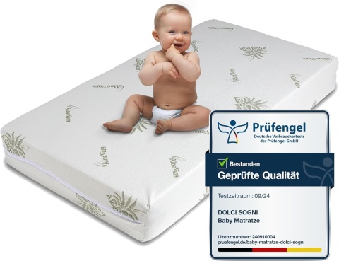 Materac DOLCI SOGNI średni 120 x 60 x 10 cm