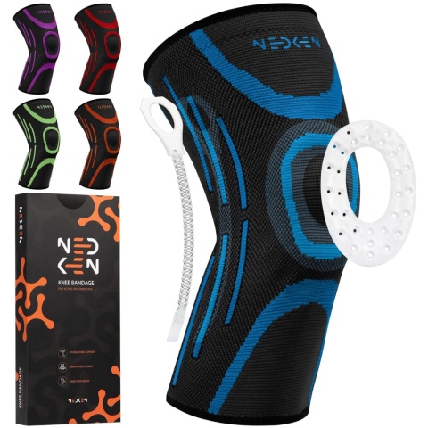 Profesjonalny nakolannik--BLUE- XXL Orteza stabilizator