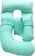 Nookish Poduszka ciążowa – ergonomiczna na całe ciało do odciążenia pleców i brzucha 3 w 1