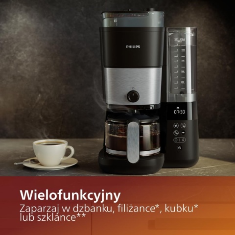 Philips wielofunkcyjny, przelewowy ekspres do kawy 1,25l (HD7900/50)