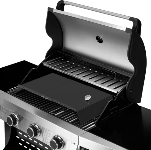 Płyta grillowa stal nierdzewna Onlyfire prostokątny 53-78cm x 42 cm