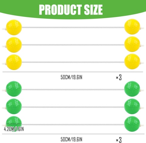 Piłka drabinkowa Piłki golfowe Drabina Toss Drabinka do gry 42 mm