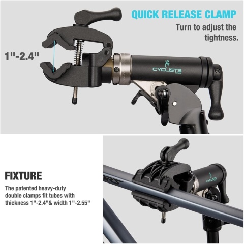 Profesjonalny Stojak Rowerowy Serwisowy Regulowany Rower E-Bike Cyclists