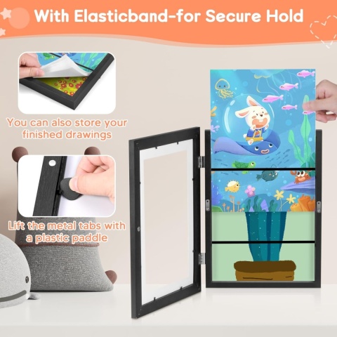 Ramka Na Rysunki Dziecka A3 (29,7x42 cm) Ramki Na Zdjęcia Obrazki Dzieci 3D