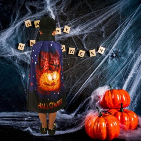 STRÓJ DYNIA HALLOWEEN DLA DZIECI KOSTIUM PRZEBRANIE BAL JESIENI HALOWEN 3w1