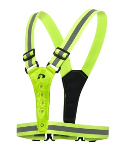 Szelki odblaskowe LED kamizelka do biegania na rower