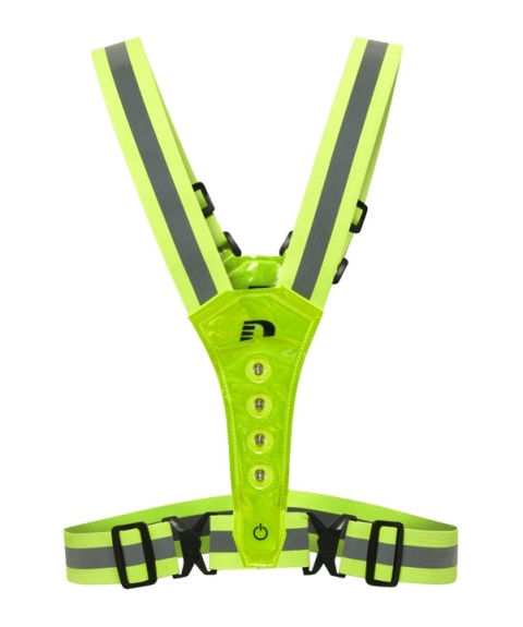 Szelki odblaskowe LED kamizelka do biegania na rower