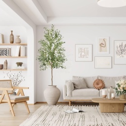 Sztuczne drzewo oliwne YOLEO 210 cm