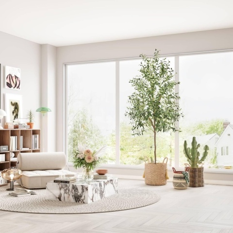 Sztuczne drzewo oliwne YOLEO 210 cm