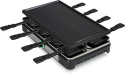 Tristar Raclette RA-2746 1400W 8 osób czarny płyta grillowa 42x23cm