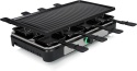 Tristar Raclette RA-2746 1400W 8 osób czarny płyta grillowa 42x23cm