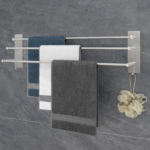 Wieszak na ręczniki 75 cm bez wiercenia SUS304 Vista