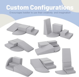 Zabawki do wspinaczki 4 częściowe piankowe klocki wspinaczkowe dla małych dzieci i przedszkolaków