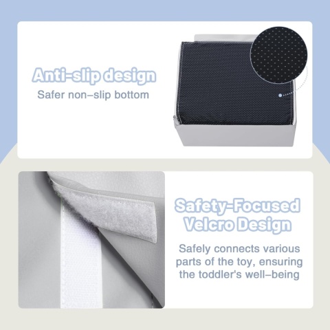 Zabawki do wspinaczki 4 częściowe piankowe klocki wspinaczkowe dla małych dzieci i przedszkolaków