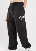 Damskie Spodnie Nike Phoenix Fleece Oversized Fit Wysoki Stan FB9959-010 M