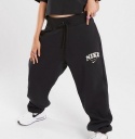 Damskie Spodnie Nike Phoenix Fleece Oversized Fit Wysoki Stan FB9959-010 M
