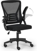 Ergonomiczny fotel biurowy z wyściełanym siedziskiem, regulowany