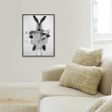 Foto Obraz 90x60 płótno print plakat zabawny tapeta do łazienki