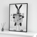 Foto Obraz 90x60 płótno print plakat zabawny tapeta do łazienki