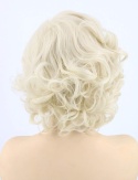 PERUKA BLOND WŁOSY FALOWANE W STYLU MARILYN MONROE