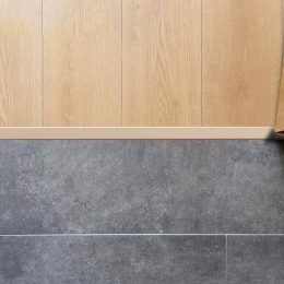 Profil T aluminium, profil przejściowy, listwy podłogowe 3 szt, 900 x 20 mm