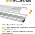 Profil aluminiowy LED ,15 x 1 m, listwa LED Chesbung