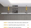 Profil aluminiowy LED, 6 x 1 m, listwa LED