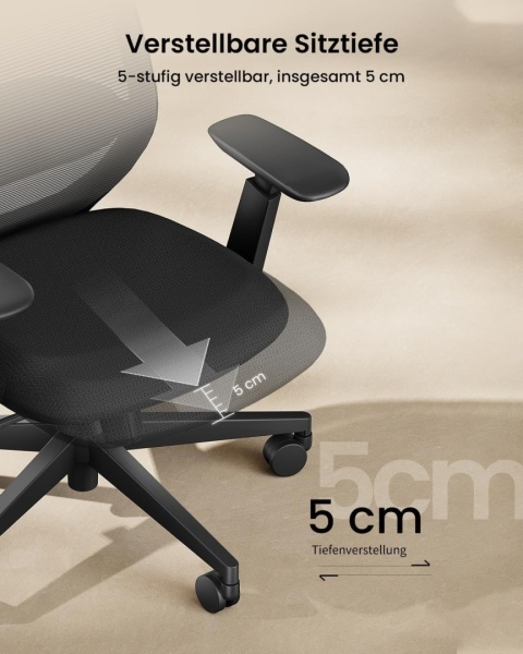 ProtoArc EC200 ergonomiczne krzesło biurowe, z regulacją #N