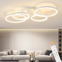 Lampa sufitowa LED, ściemniana, 40-60 W, 100 cm