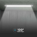 Zestaw listew świetlnych, 150 cm, 50 W, 6000 lumenów, światło dzienne 4000 K, 4 sztuki