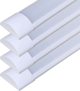 Zestaw listew świetlnych, 150 cm, 50 W, 6000 lumenów, światło dzienne 4000 K, 4 sztuki