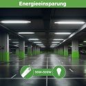 zemty Lampa sufitowa LED,120 cm, 3000 K/4000 K/6500 K, 36 W, 3960 lm