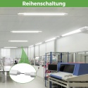 zemty Lampa sufitowa LED,120 cm, 3000 K/4000 K/6500 K, 36 W, 3960 lm